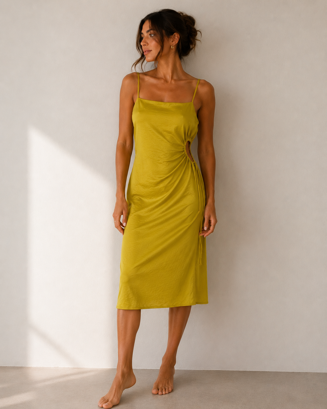 Vestido Midi Amarillo - Christian Lacroix - La Reversa
