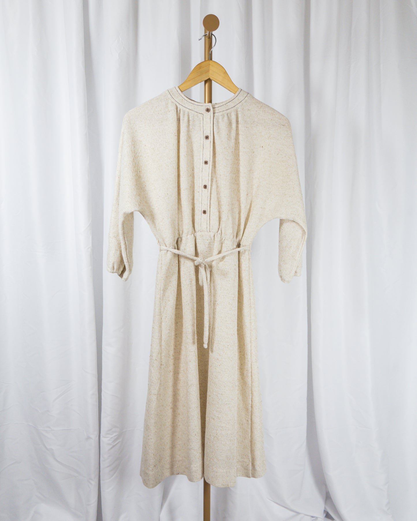 Vestido Midi Avena - Jerry Lurie - La Reversa