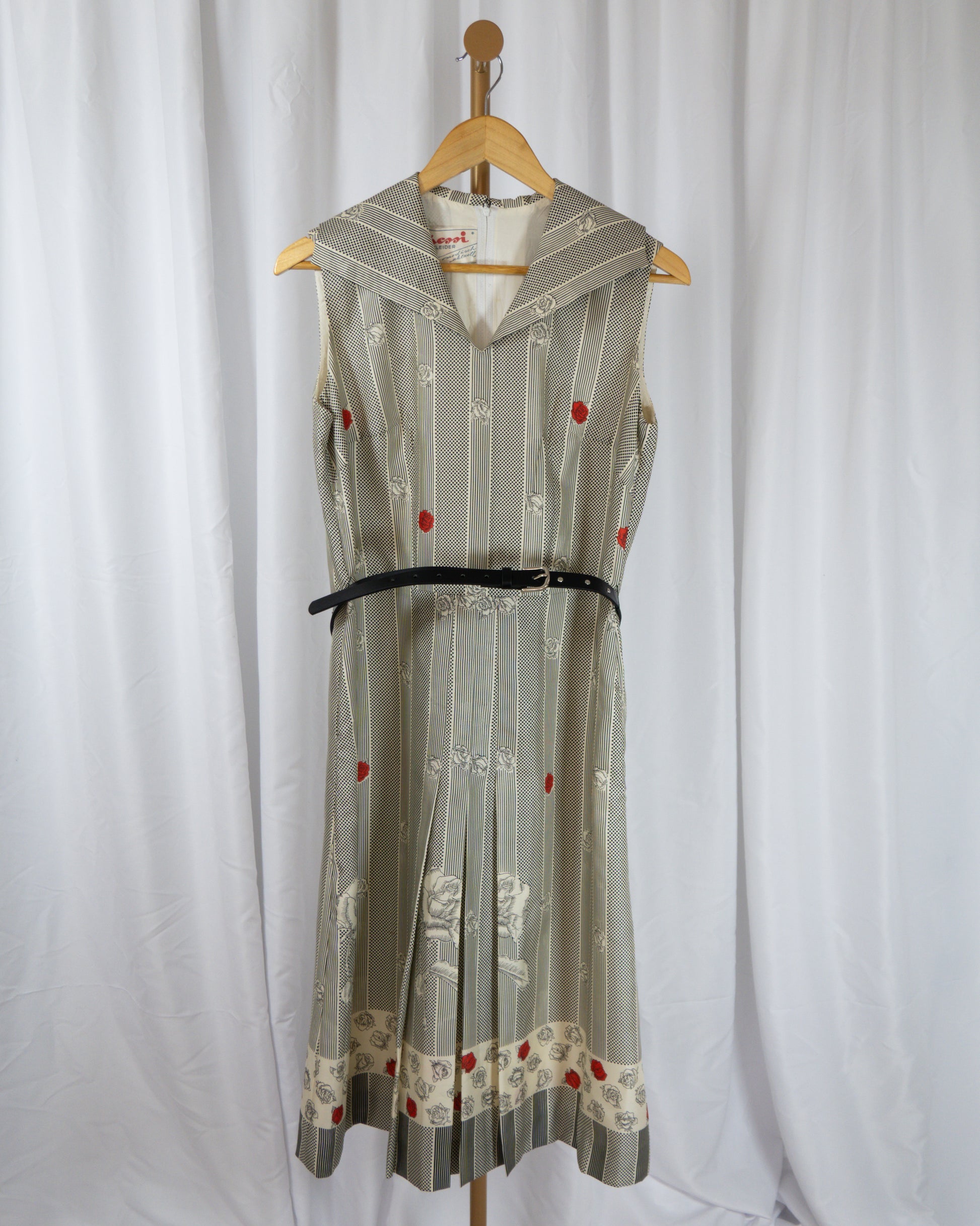 Vestido Midi Vintage - Kessi - La Reversa