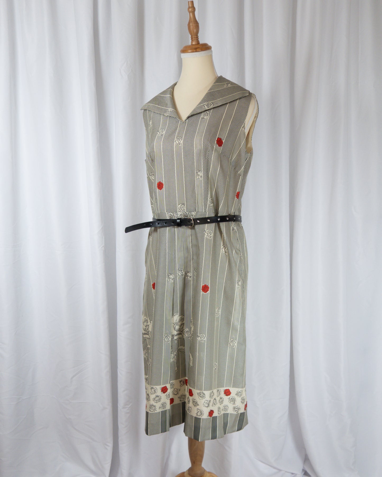 Vestido Midi Vintage - Kessi - La Reversa