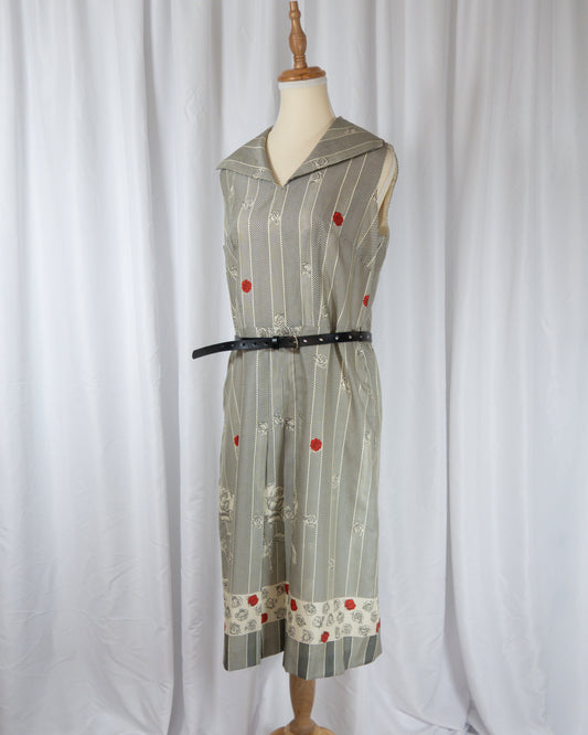 Vestido Midi Vintage - Kessi - La Reversa