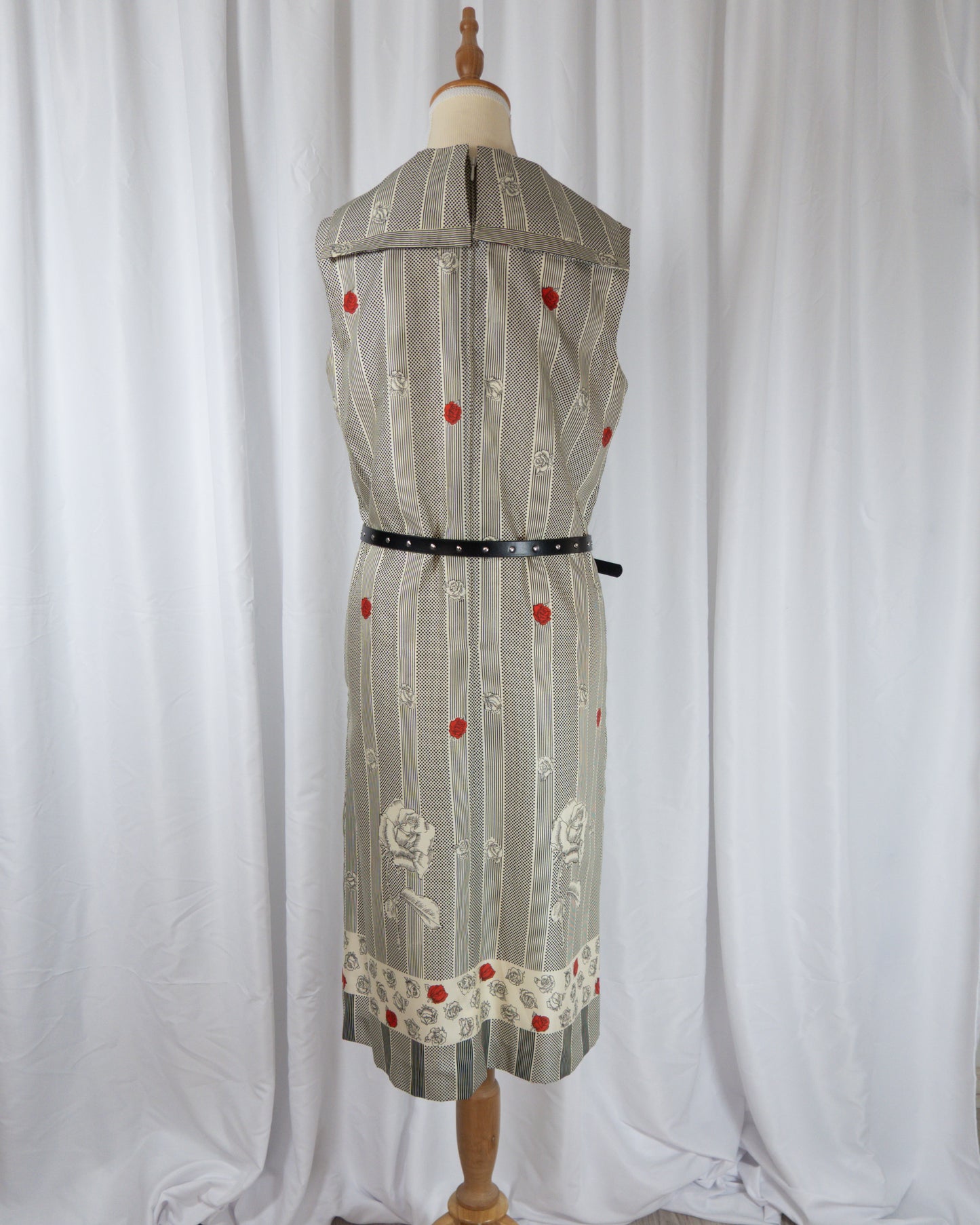Vestido Midi Vintage - Kessi - La Reversa