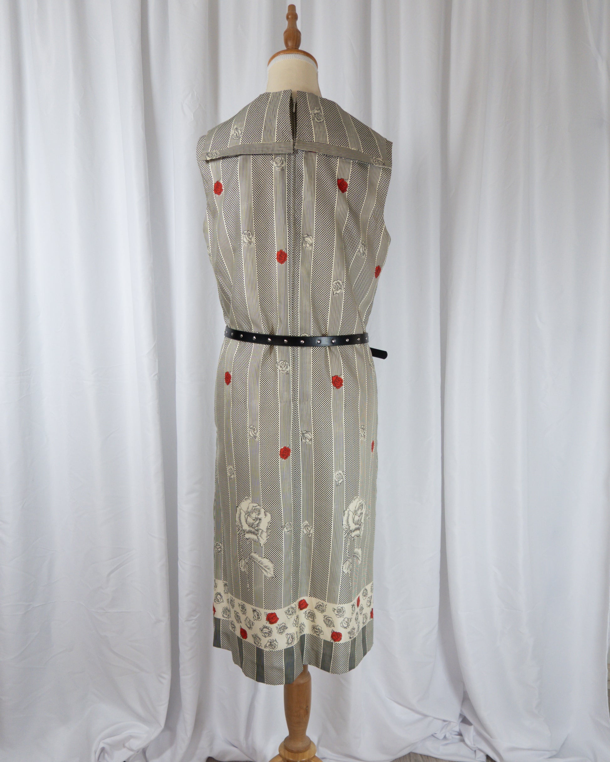Vestido Midi Vintage - Kessi - La Reversa
