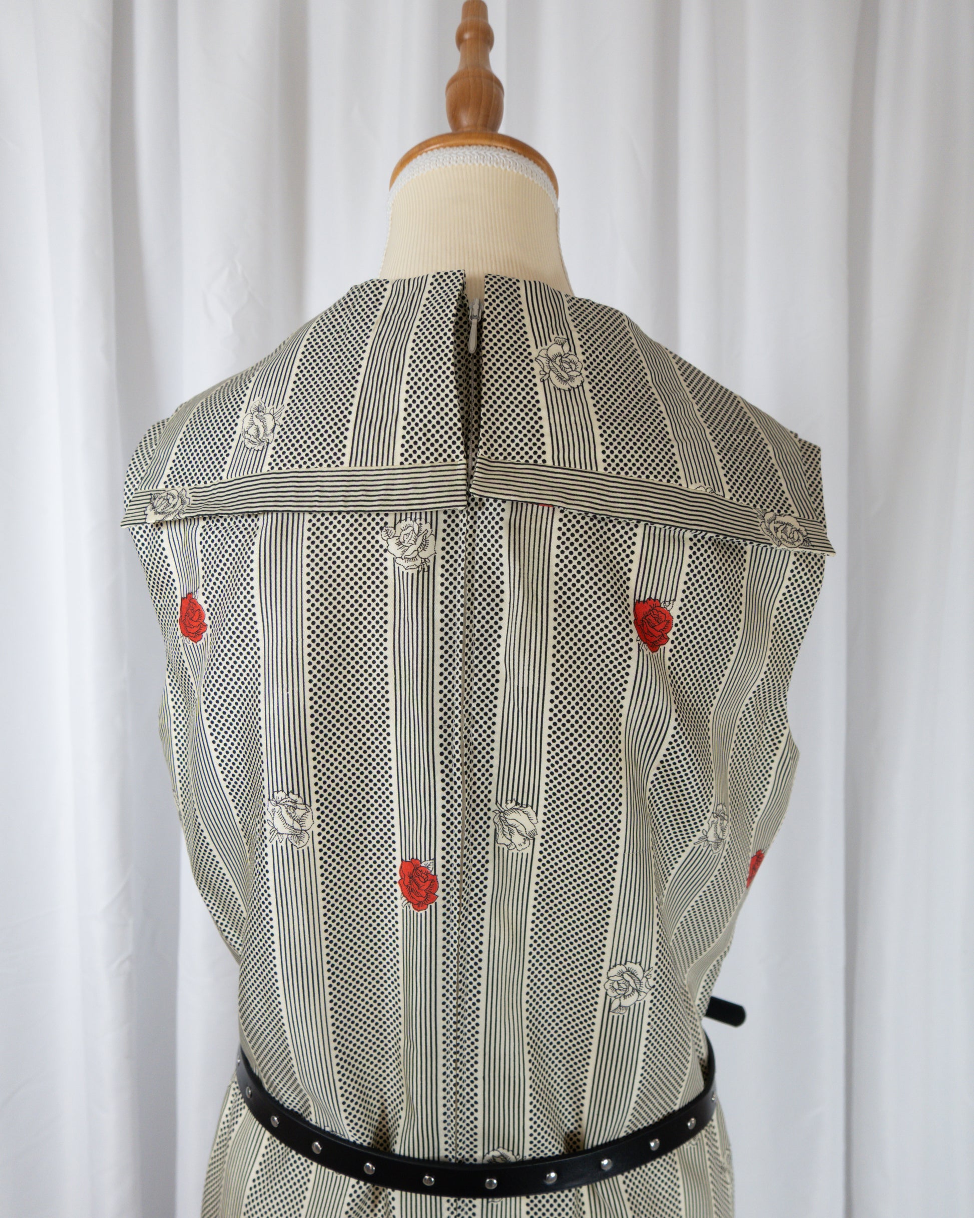 Vestido Midi Vintage - Kessi - La Reversa