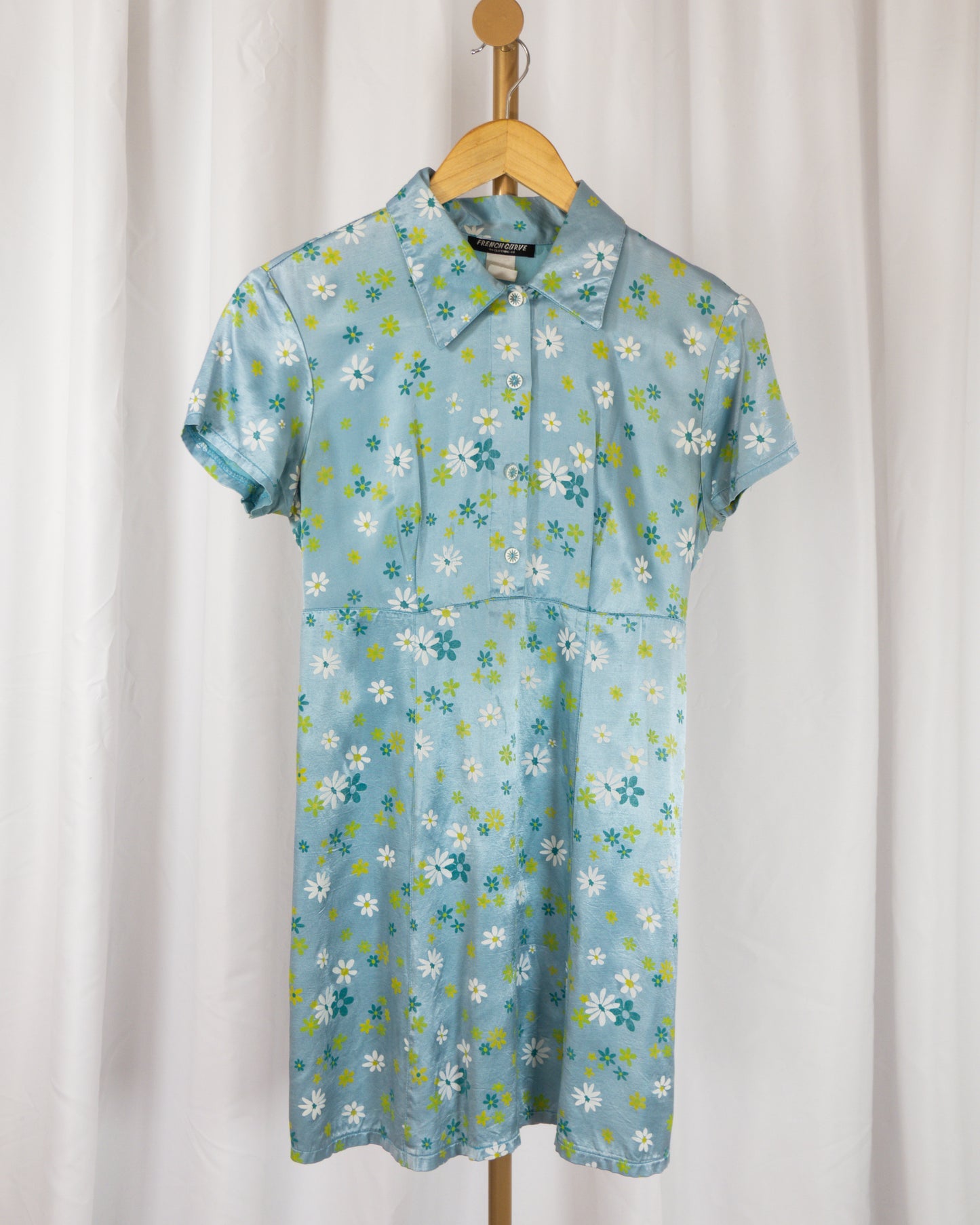 Vestido Mini - French Curve - La Reversa