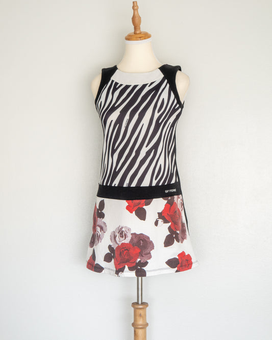 Vestido Mix Print - Gianfranco Ferré - La Reversa