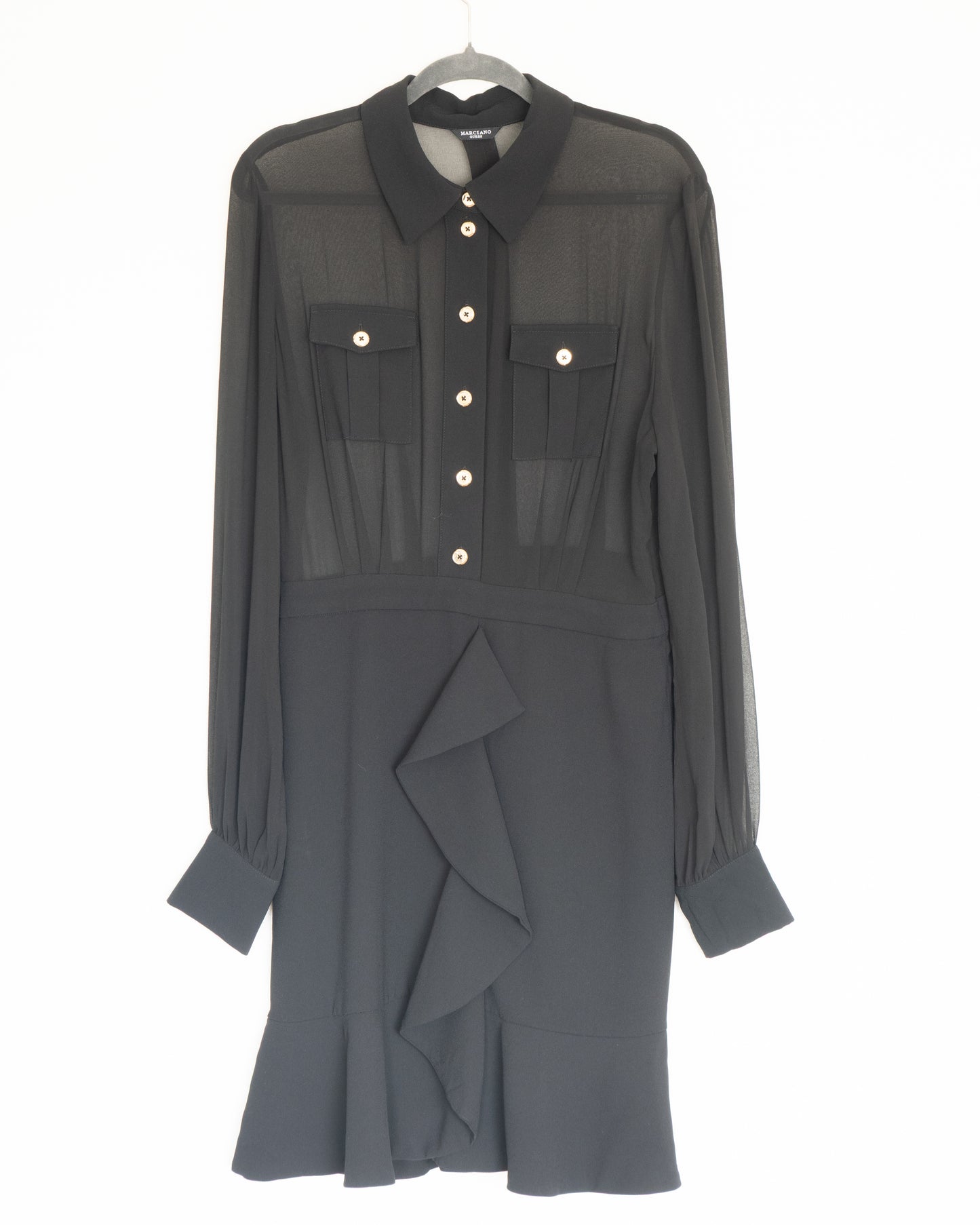 Vestido Sheer Estructurado - Guess by Marciano - La Reversa