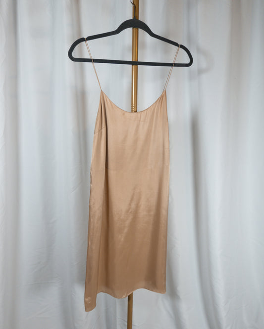 Vestido Slip Satinado - Maison Margiela - La Reversa