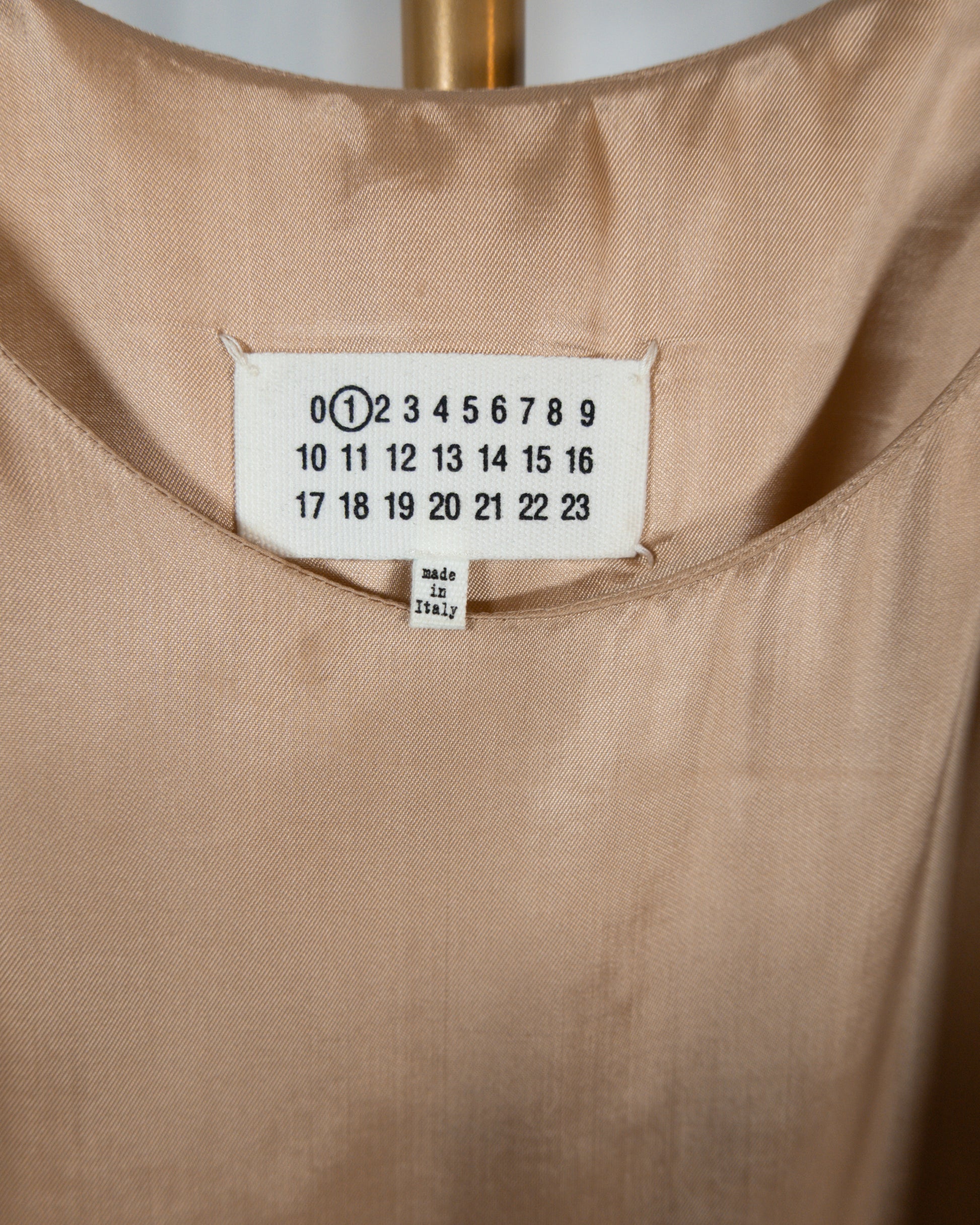Vestido Slip Satinado - Maison Margiela - La Reversa