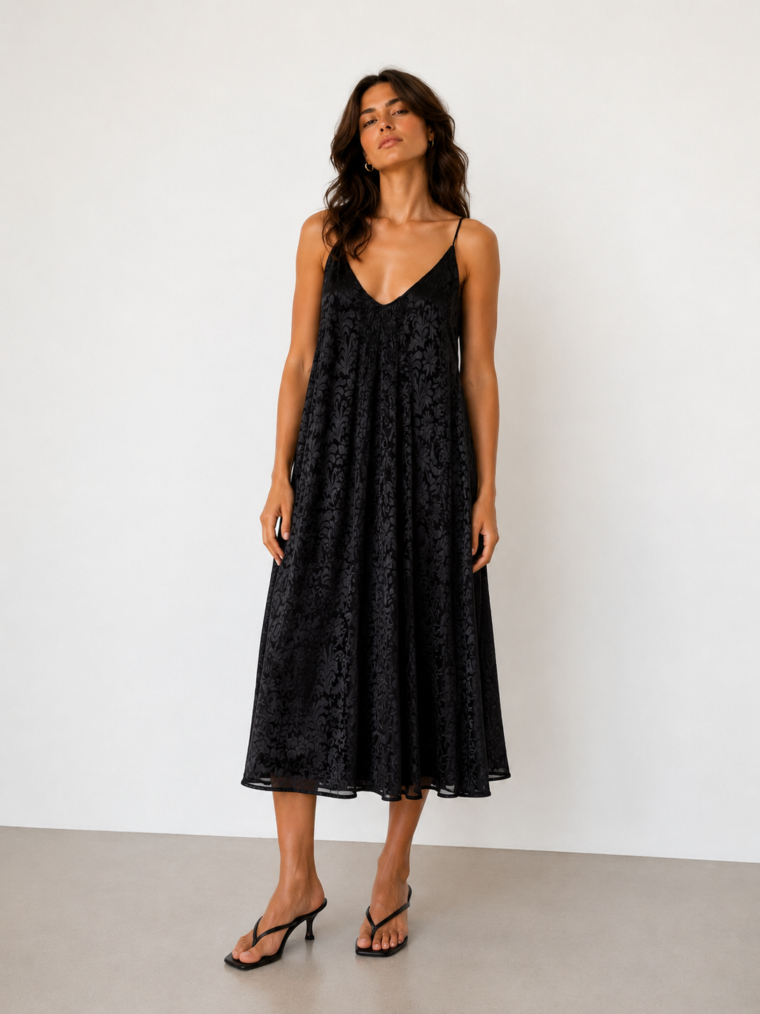 Vestido Tirantes Largo  - Maria Cher - La Reversa