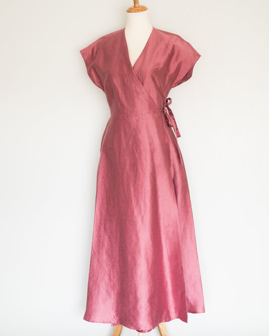 Vestido Wrap Seda - Max Mara - La Reversa