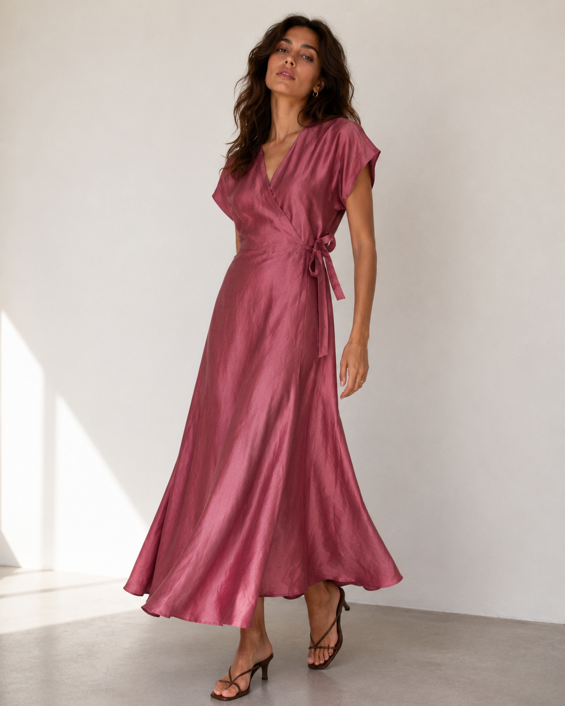 Vestido Wrap Seda - Max Mara - La Reversa